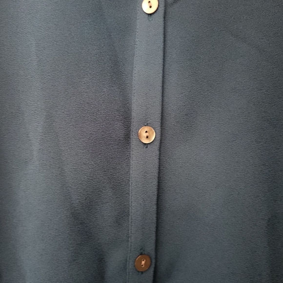 J.Jill Blue Blouse - Picture 7 of 12